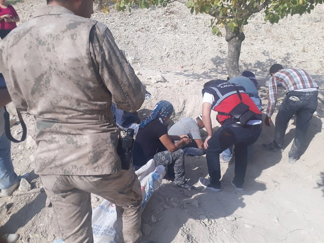 Zeugma Antik Kenti'nde kaçak kazı operasyonu