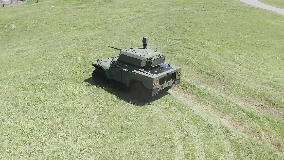 Türkiye'nin elektrikli zırhlısı ilk kez araziye çıktı