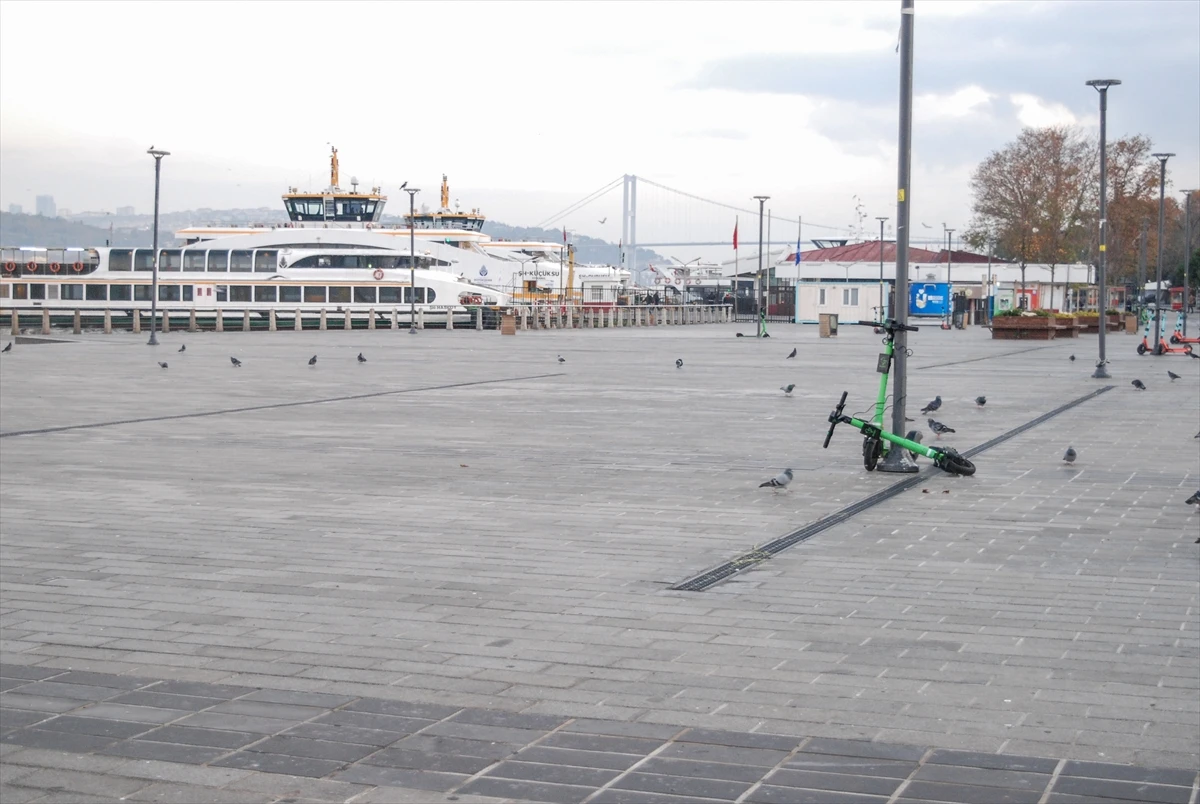 İstanbul sokağa çıkma kısıtlamasına genel olarak uydu