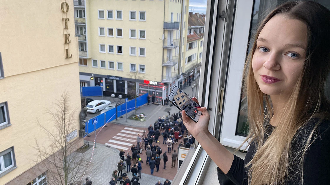 Almanya'da ırkçı terör saldırısının görgü tanıkları hala olayın etkisinde