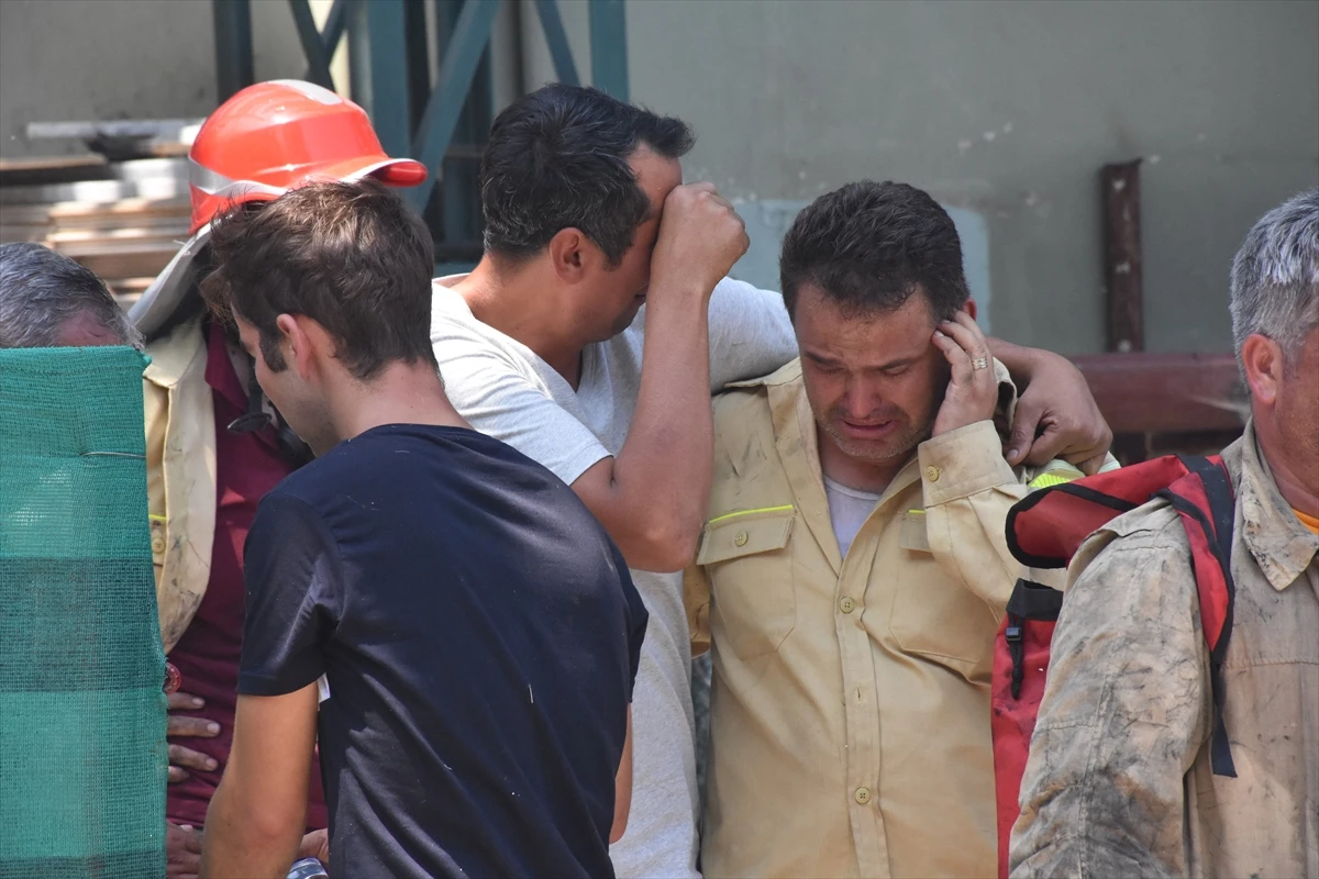 Marmaris’te çıkan orman yangında 1 şehit