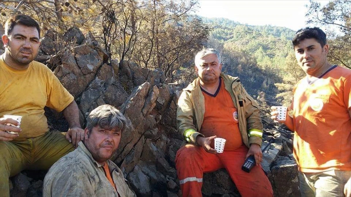 Marmaris’te çıkan orman yangında 1 şehit