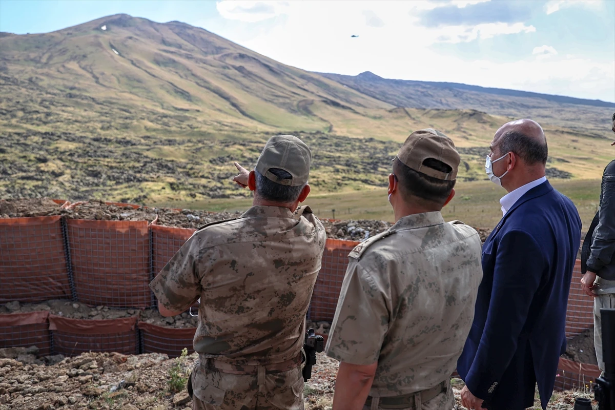 İçişleri Bakanı Soylu'dan Tendürek'e kritik ziyaret