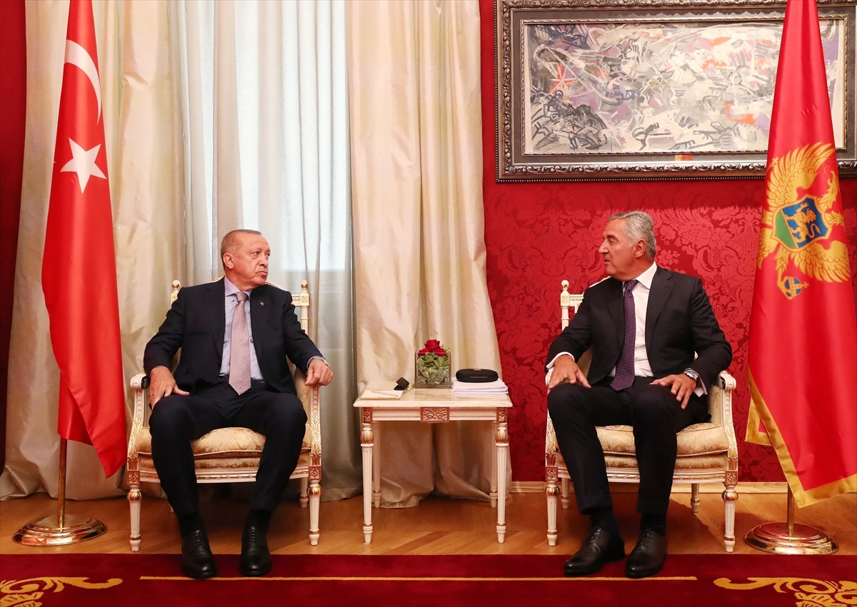 Cumhurbaşkanı Erdoğan: Karadağ ile ilişkileri geliştirmek istiyoruz