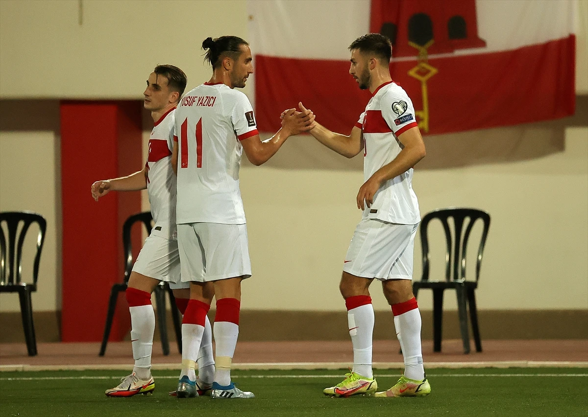 A Milli Takım, Hollanda maçı öncesi Cebelitarık'ı 3-0 mağlup etti