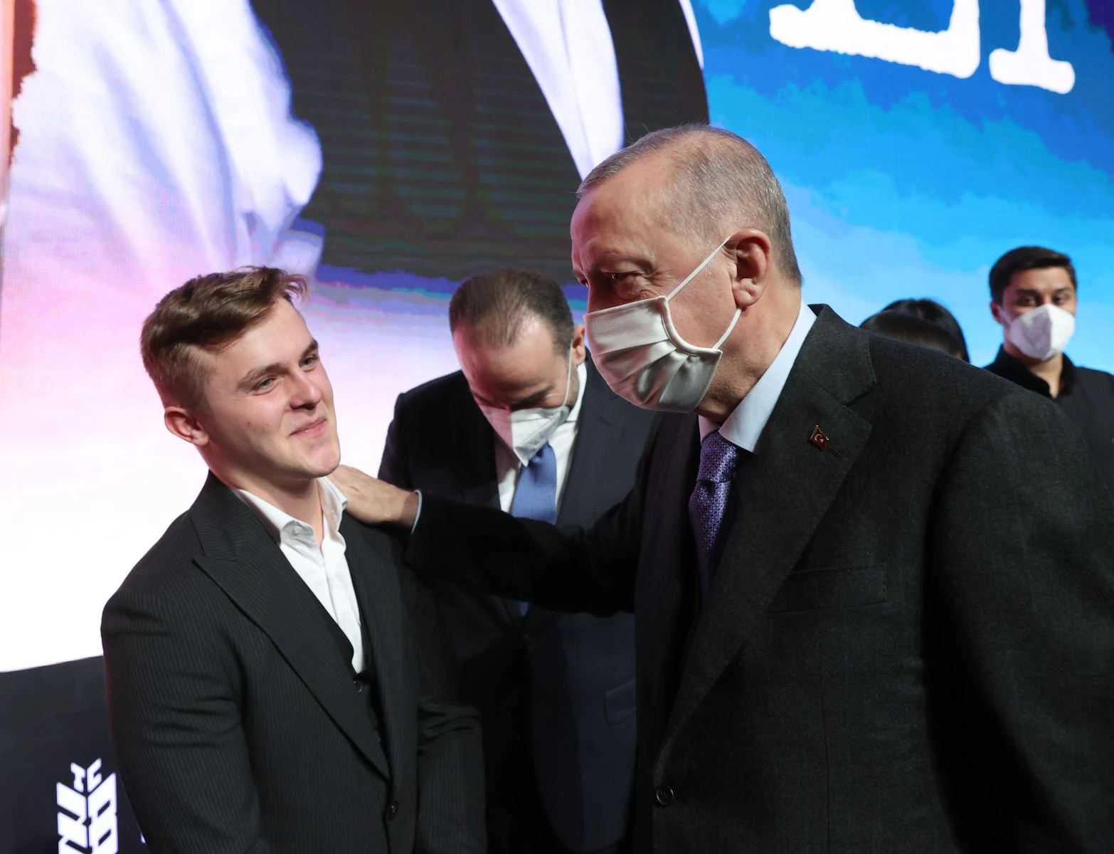 Cumhurbaşkanı Erdoğan "Kesişme; İyi ki Varsın Eren" filmini izledi