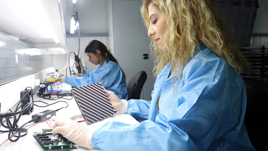 İstanbul Yeni Havalimanı'nın LED ekranları Amasya'dan