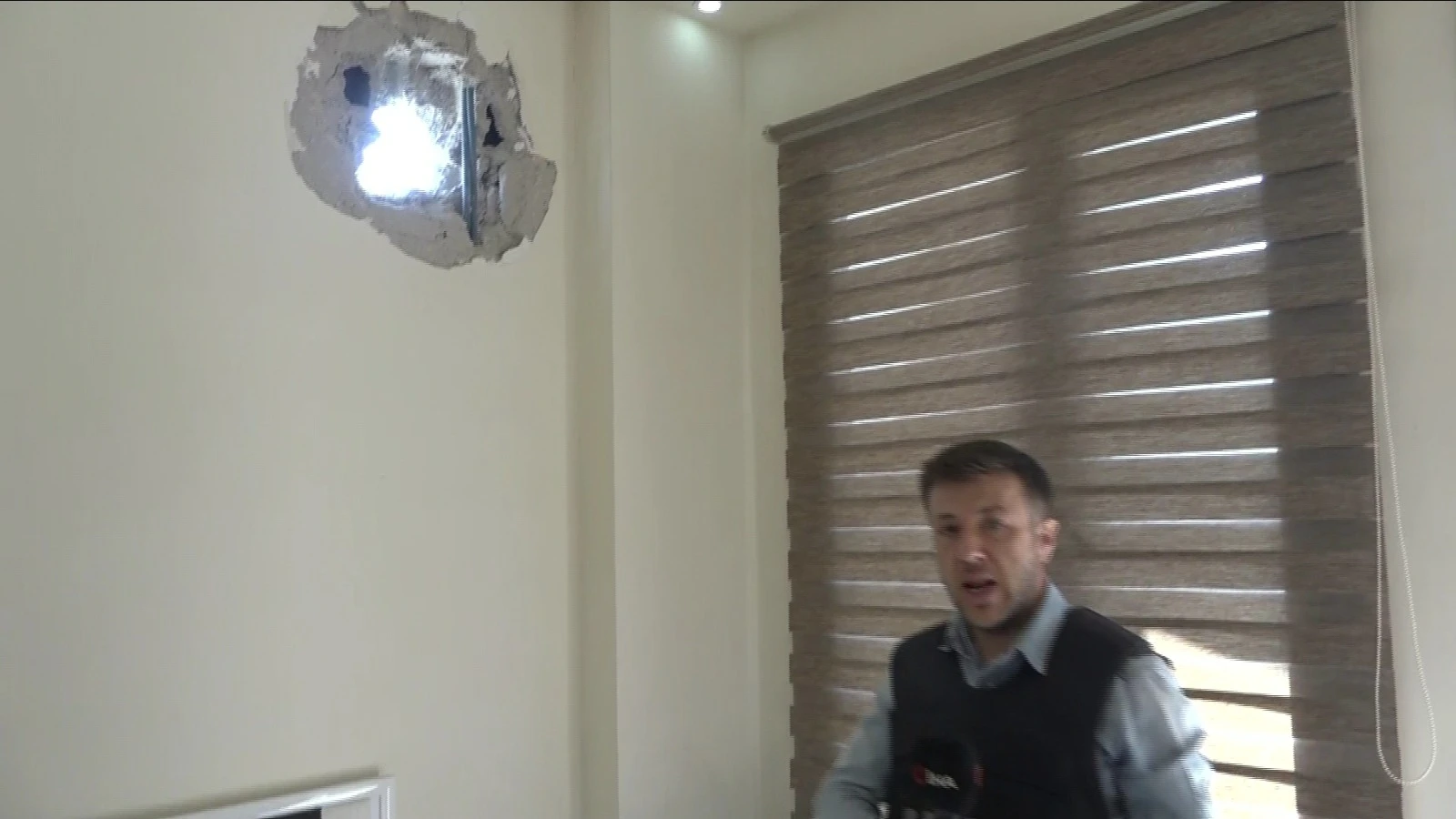 İHA muhabiri büyük tehlike atlattı