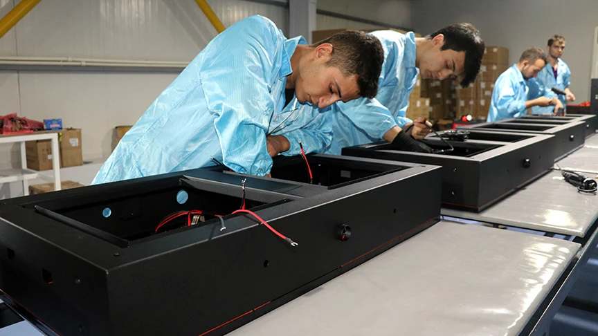 İstanbul Yeni Havalimanı'nın LED ekranları Amasya'dan