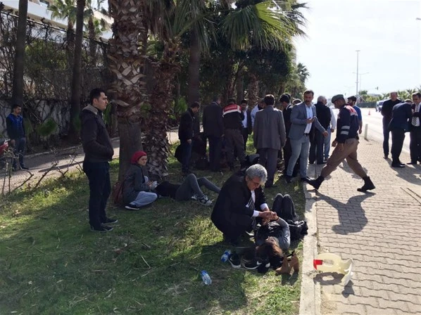 MHP konvoyunda kaza: Yaralılar var