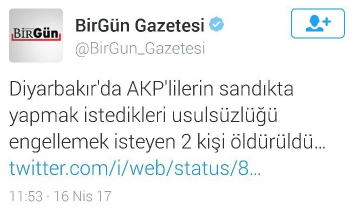 Birgün ve Cumhuriyet'ten seçim günü büyük provokasyon!