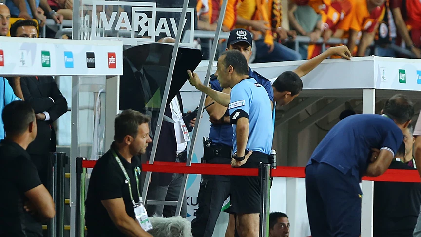 TFF Süper Kupa'da 'VAR' devreye girdi