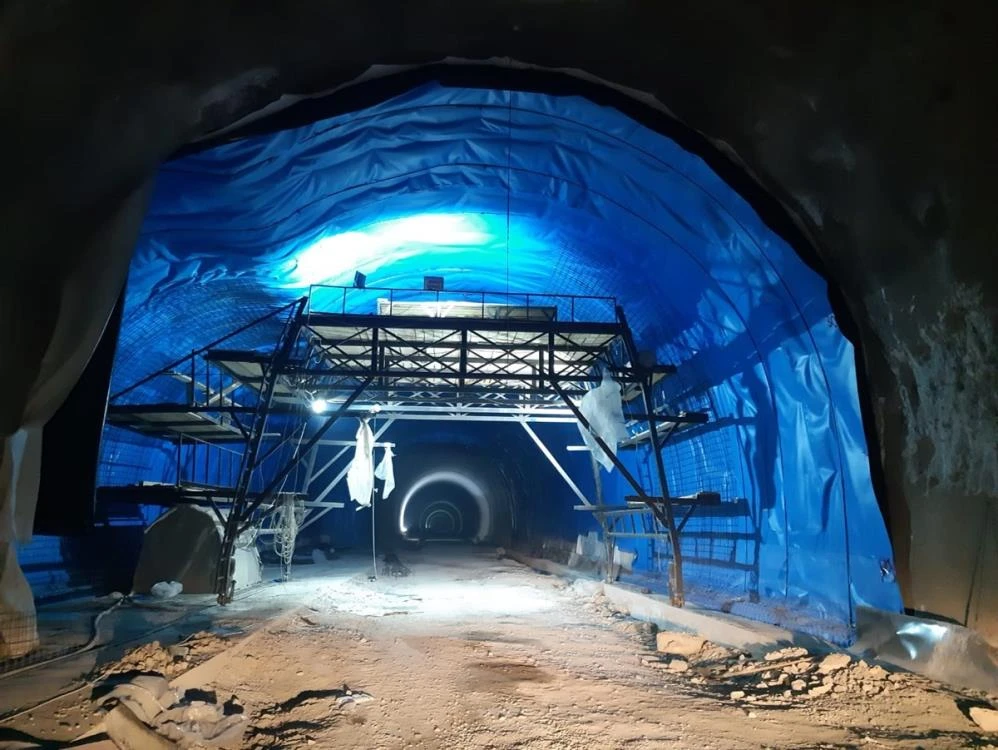 Türkiye’nin en uzun üçüncü tünelinde sona doğru