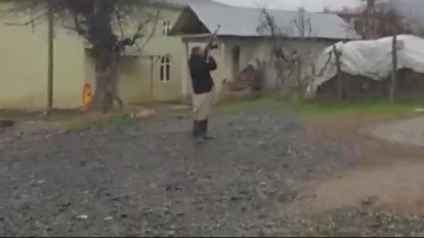 Yer: Hakkari! Silahını alan ateş açtı