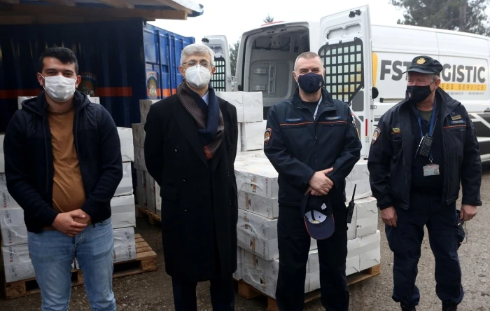 Türkiye'nin gönderdiği yardım malzemeleri depremin vurduğu Hırvatistan'a ulaştı: Teşekkür ediyoruz