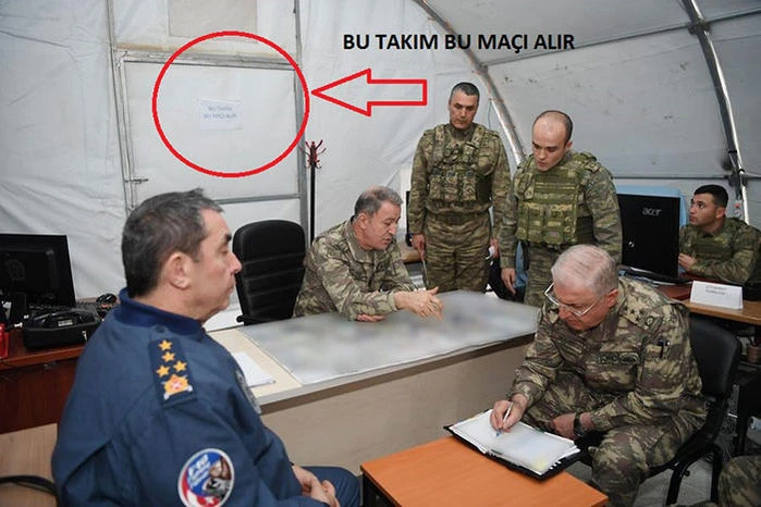 Harekatın merkezindeki yazı dikkat çekti: Bu takım bu maçı alır