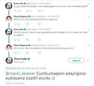 Meral Akşener, Emre Uslu ile yazışmasını sildi