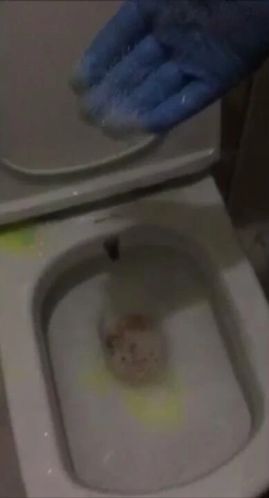 Uyuşturucu hapları klozete atarken yakalandılar