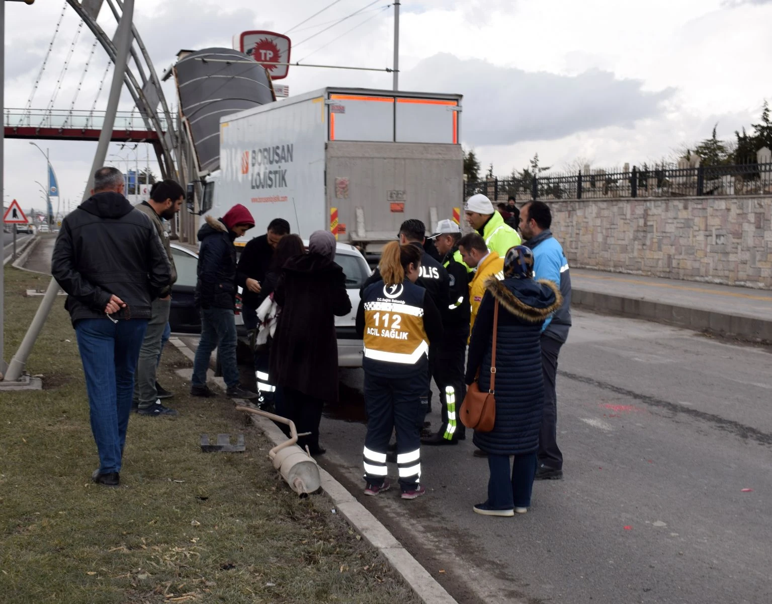 Malatya'da trafik kazası: 1 yaralı