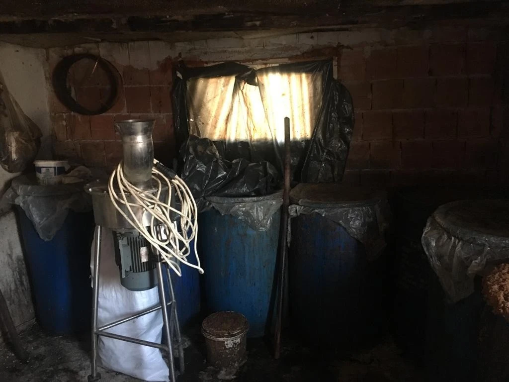 Bursa'da kaçak içki operasyonu