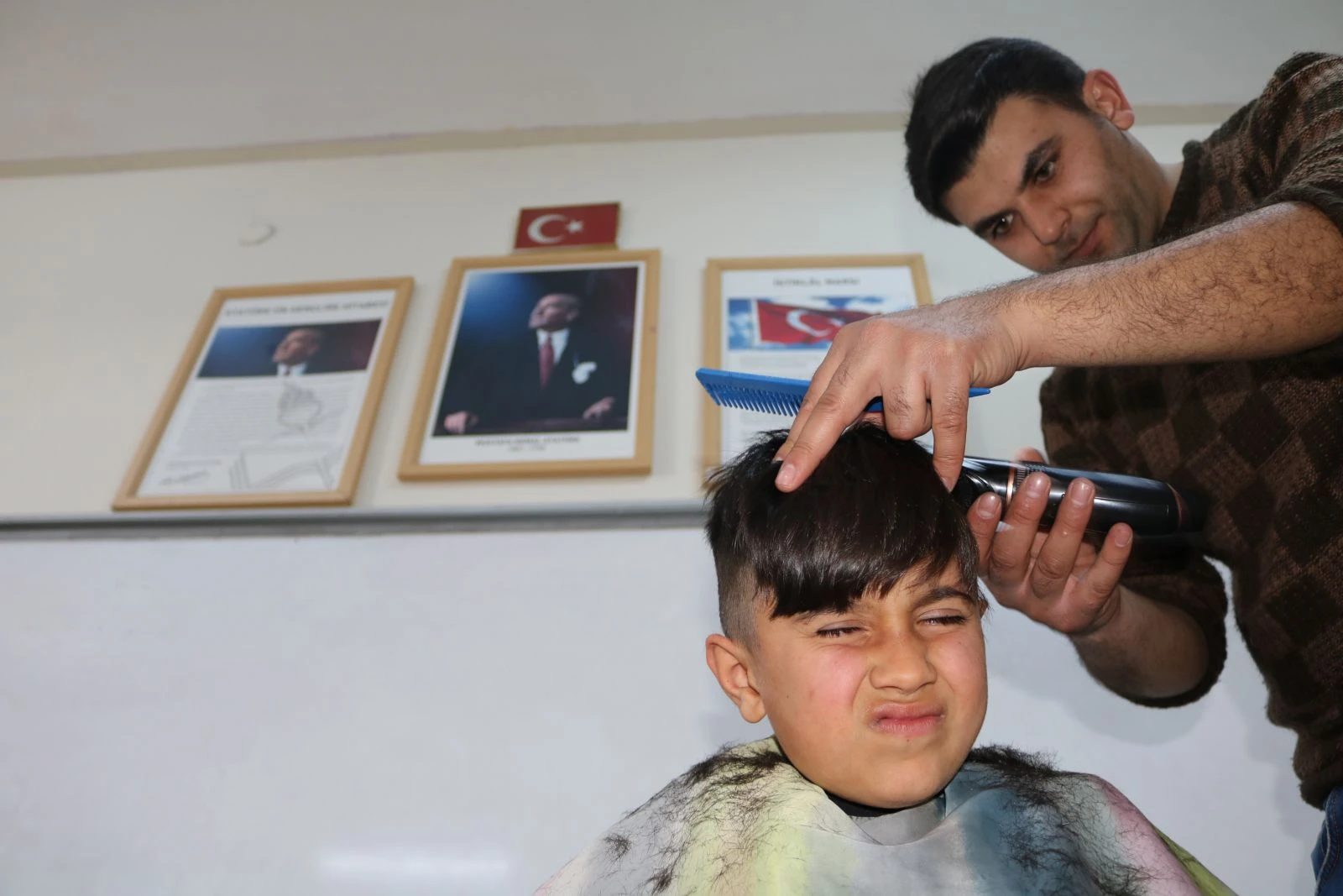 Tıraşsız köy çocuğu kalmasın