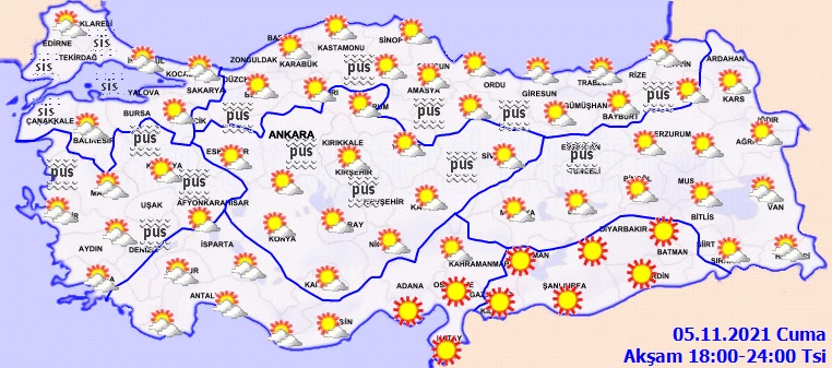Türkiye yaza geri dönüyor! Sıcaklık 30 dereceye kadar çıkacak (5 Kasım hava durumu)