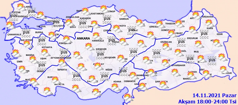 Meteoroloji saat verdi: Marmara Bölgesi yine sisin esiri olacak (14 Kasım hava durumu)