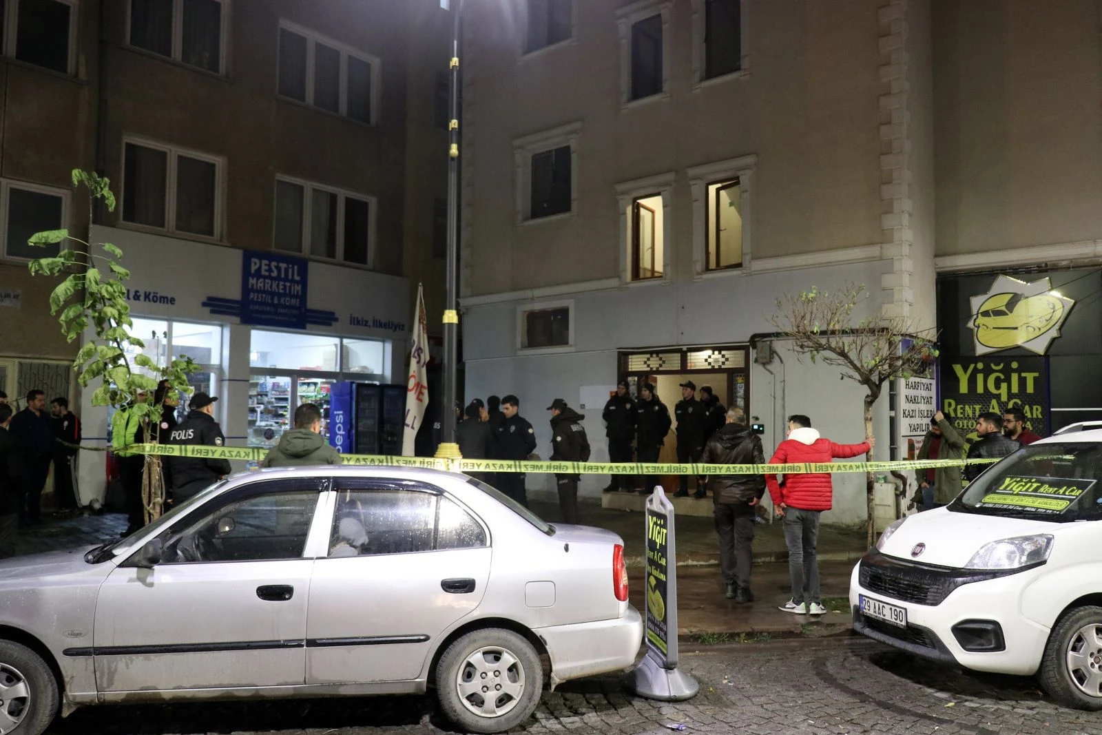 Gümüşhane’de korkutan apart yangını