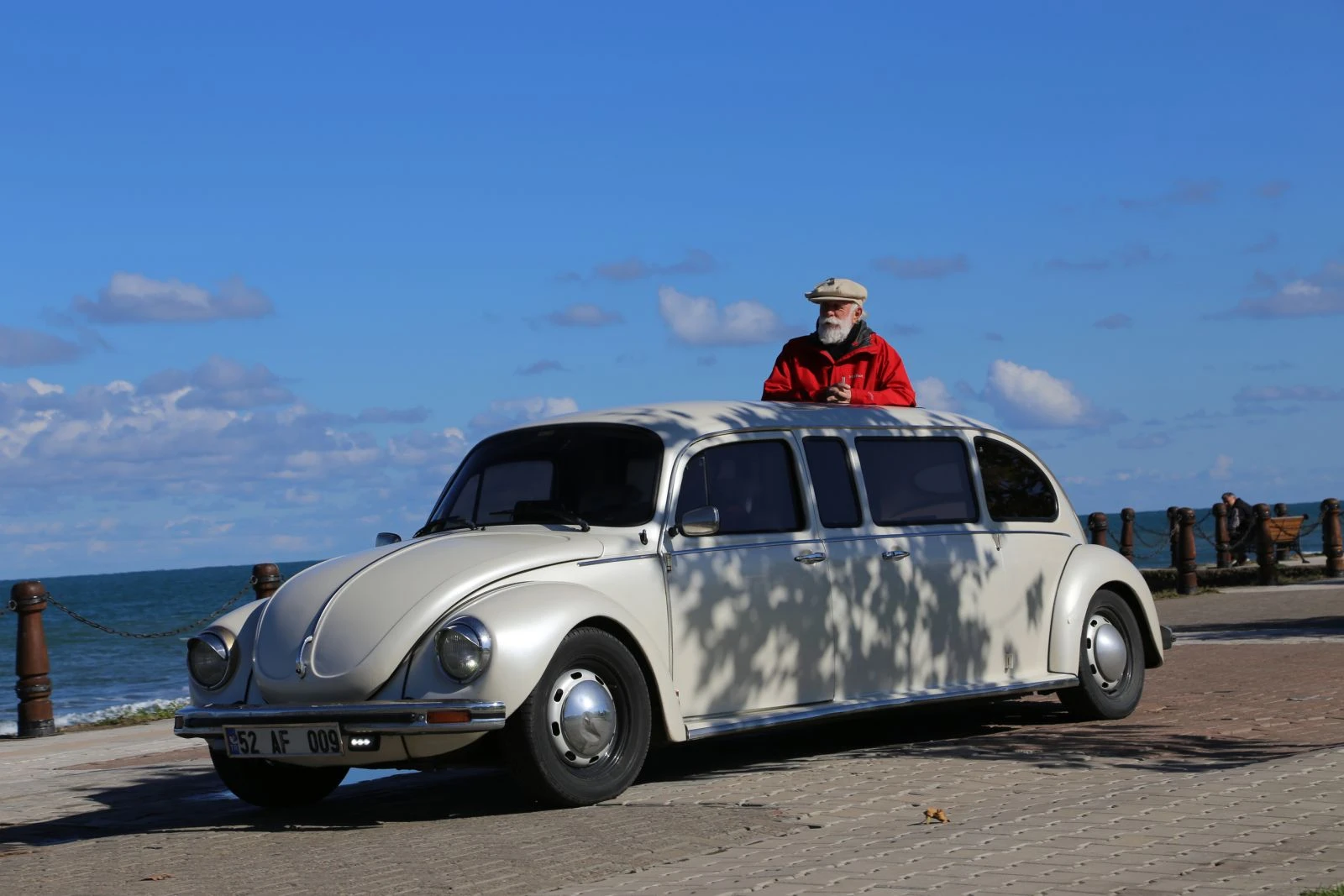 Karadeniz sahillerinde 'vosvos limuzin' keyfi