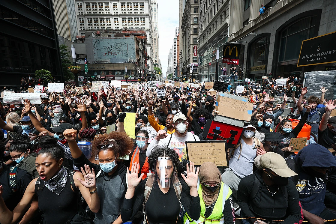 ABD'de ülke geneline yayılan ırkçılık karşıtı 'George Floyd protestoları' durulmuyor
