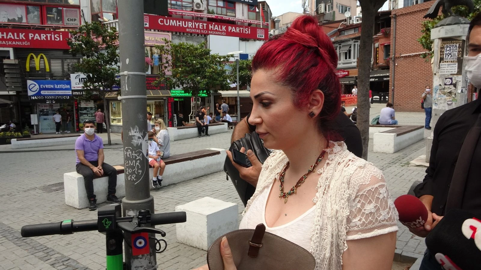 Maske takmayan kadından çok ilginç savunma!