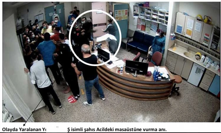 Keçiören Eğitim ve Araştırma Hastanesi'ndeki şiddete ilişkin yeni fotoğraflar ortaya çıktı