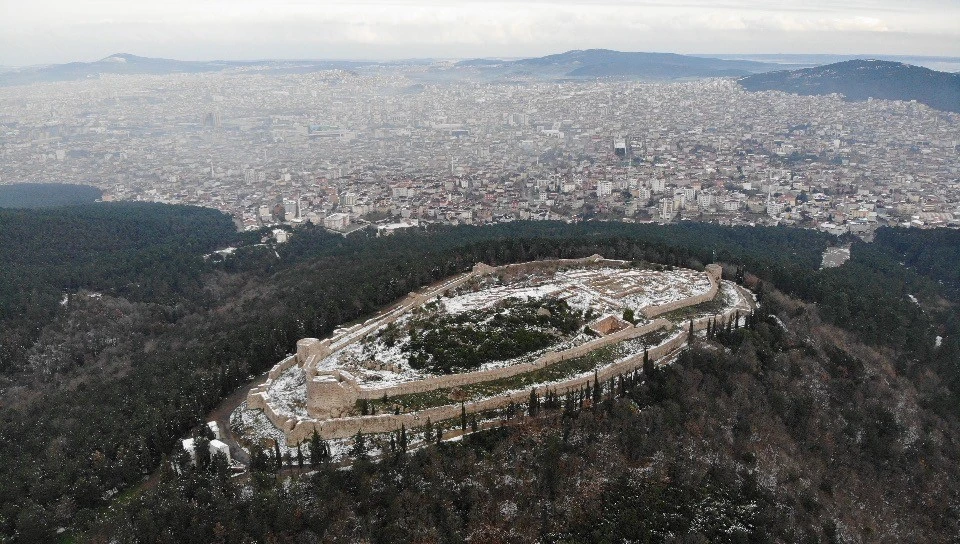 Tarihi Aydos Kalesi’nden kartpostallık görüntüler