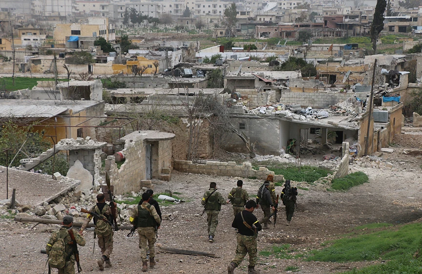 Afrin ilçe merkezine girildi! Afrin’den son dakika haberleri gelmeye başladı