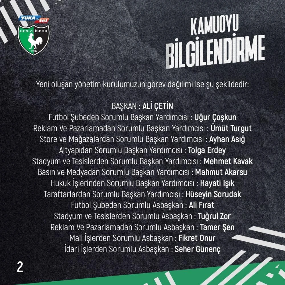 İstifalar resmi olarak açıklandı