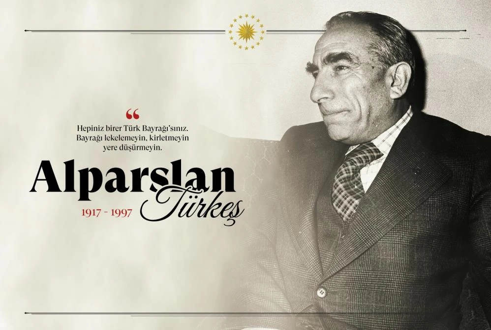 Cumhurbaşkanı Erdoğan, Alparslan Türkeş'i vefatının 24. yılında andı