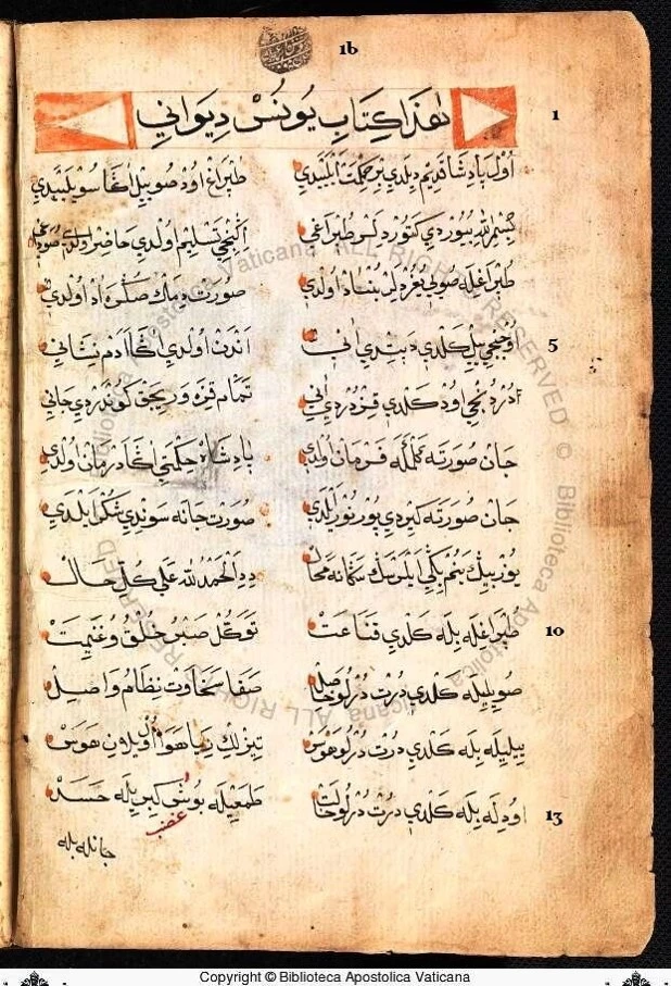 Vatikan’ın arşivinden Yunus Emre çıktı!