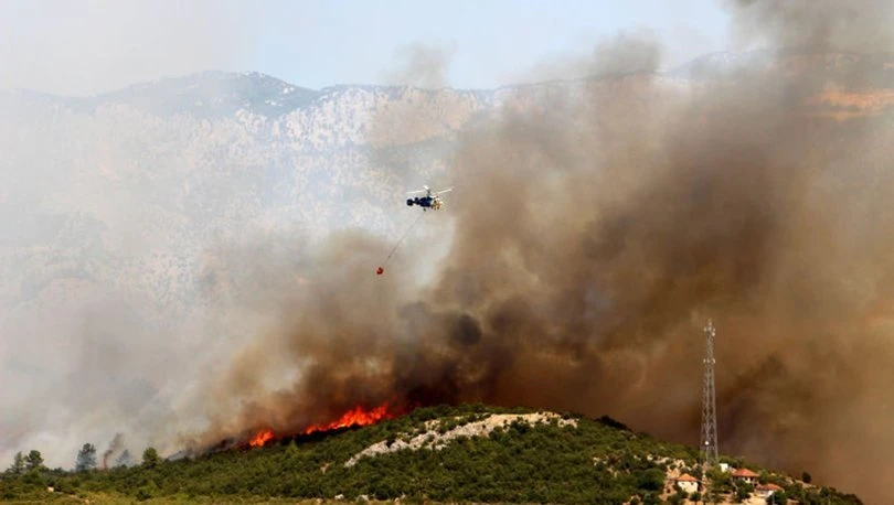 Son dakika: Haberler peş peşe geliyor! Antalya, Muğla, Isparta, Manisa ve Denizli'de yangına müdahale sürüyor