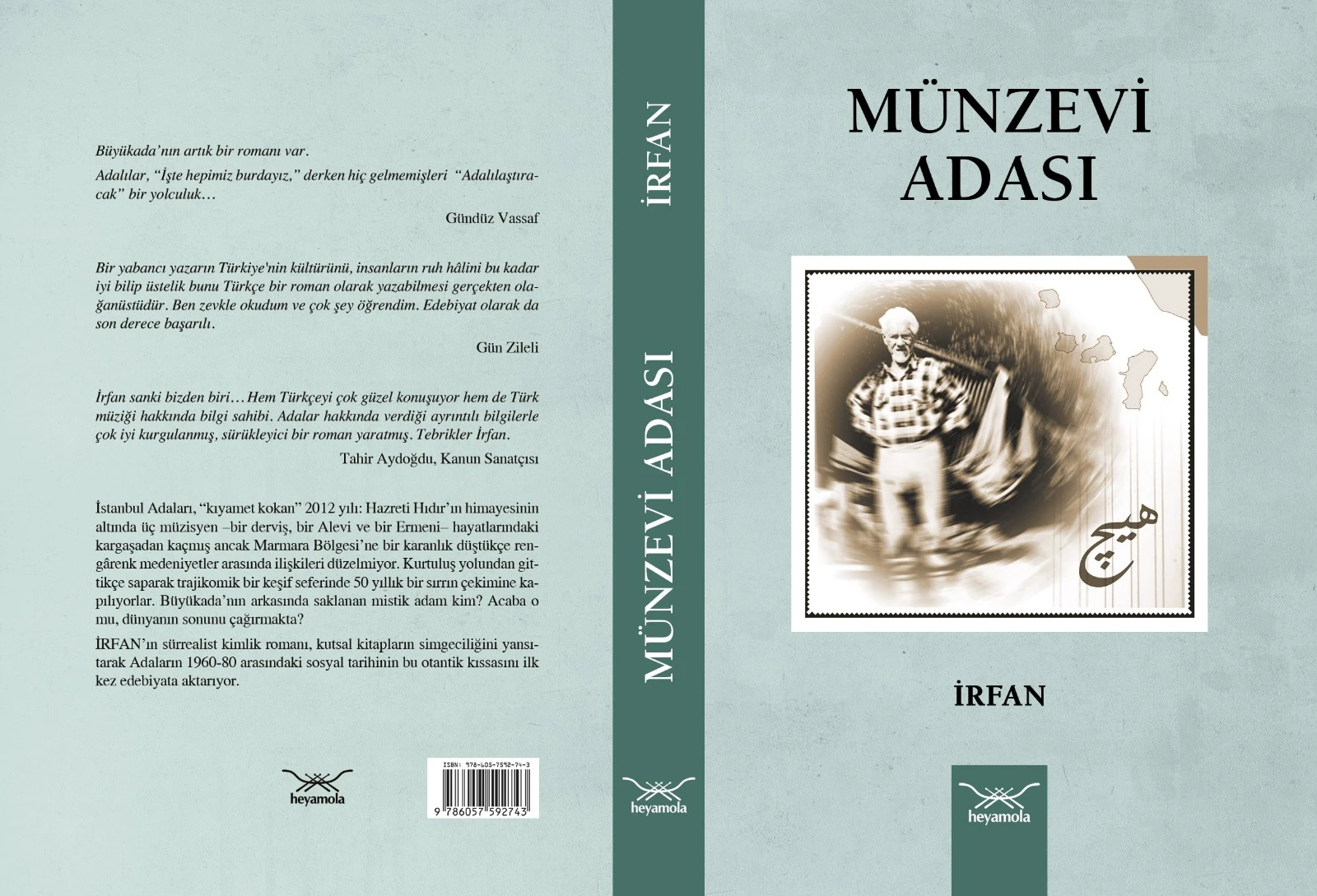 Alman müzisyenden Türkçe bir roman: Münzevi Adası
