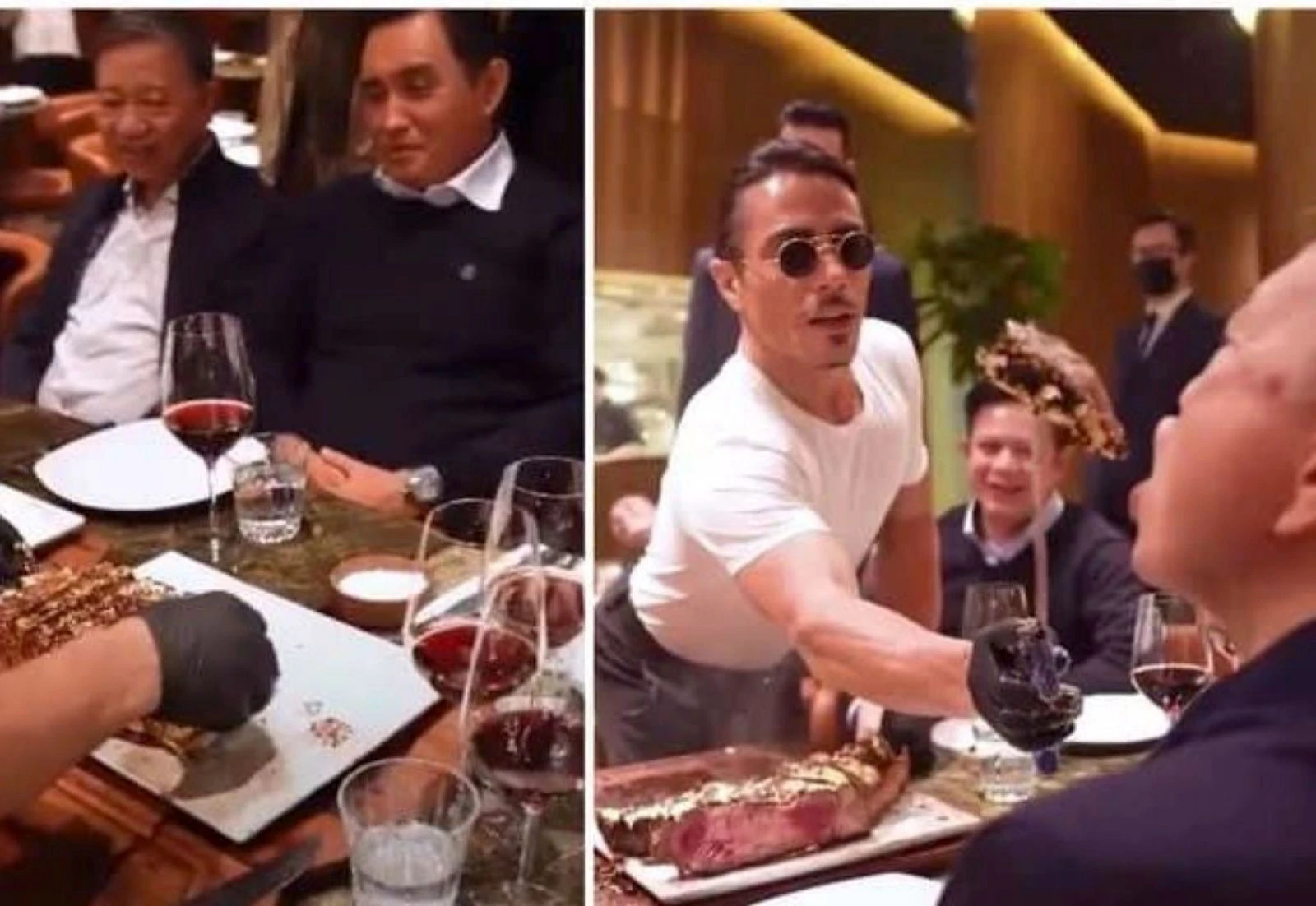 Vietnam’da ‘Nusret’ krizi yaşandı! Komünist bakan biftek yerken yakalandı