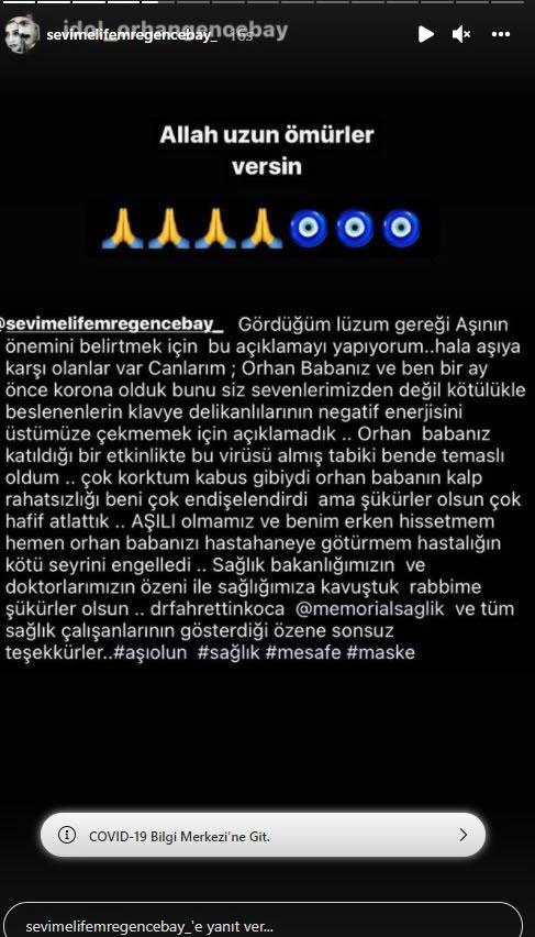 Orhan Gencebay koronavirüse yakalandı! Sevim Emre sağlık durumunu paylaştı