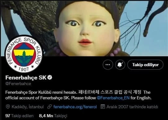 Fenerbahçe’den Galatasaray’a koreografi göndermesi: Oyuncu 1905 elendi