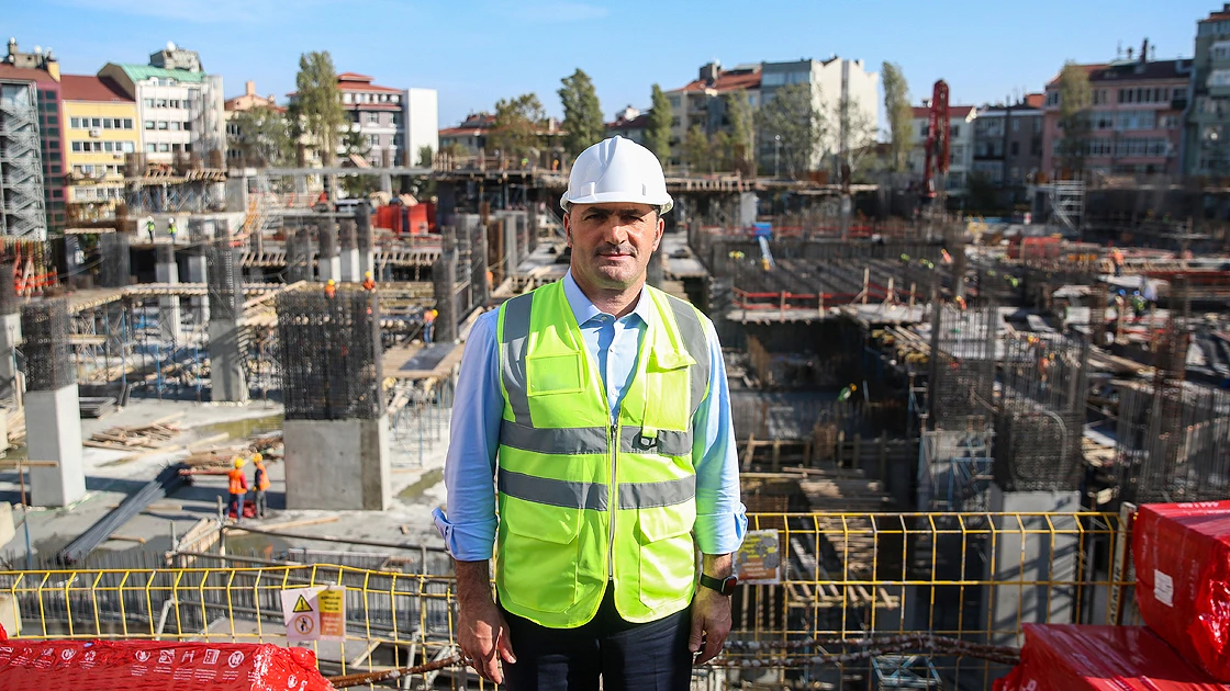 Yeni AKM'nin kaba inşaatının yüzde 60'ı tamamlandı