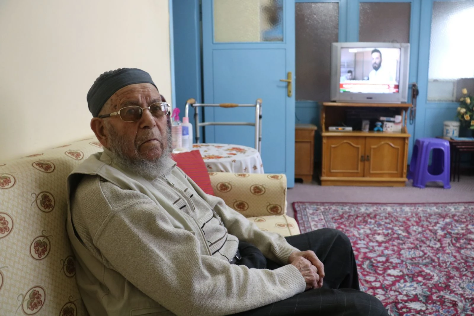 105 yaşındaki Seyit dede uzun yaşamın sırrını anlattı