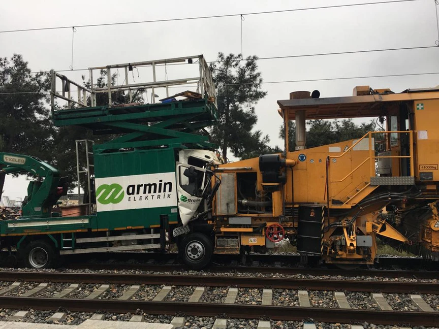 İstanbul'da tren kazası