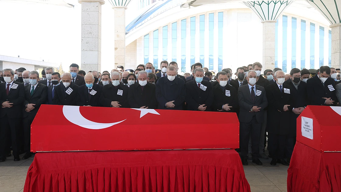 Bitlis şehitlerine veda