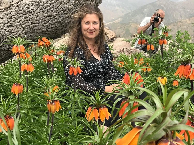 Baharın müjdecisi 'ağlayan gelin' fotoğraf tutkunlarının ilgisini çekiyor