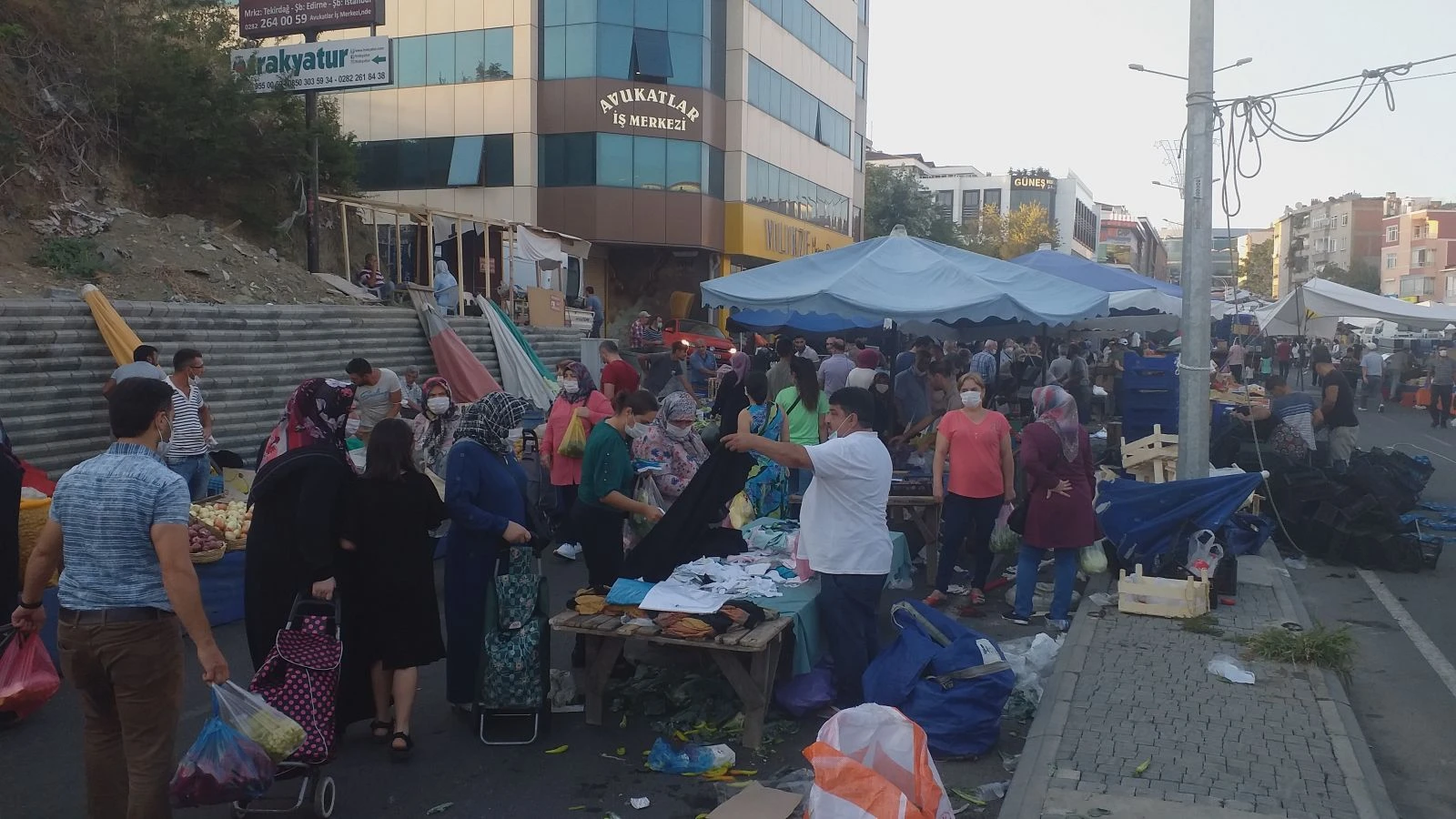 Korona virüsle mücadelede örnek olan ilden şaşırtan görüntüler