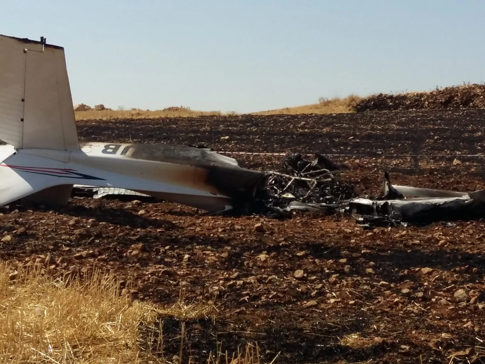 Adıyaman'da eğitim uçağı düştü