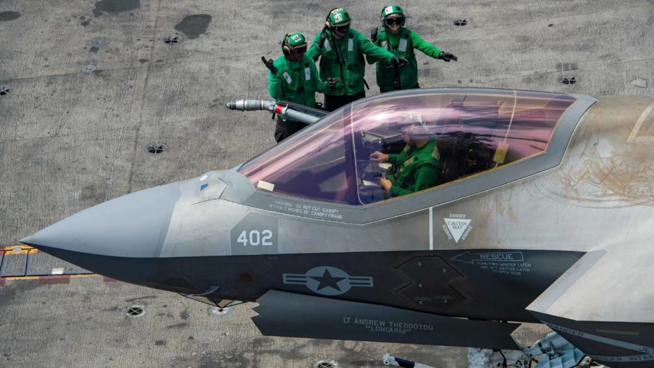 F-35'lerin üzeri pas tuttu! Sızan görüntülerle ilgili Pentagon'dan açıklama